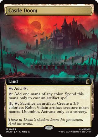 Image of Castle Doom (Extended Art) (MSH-429) - Marvel Super Heroes