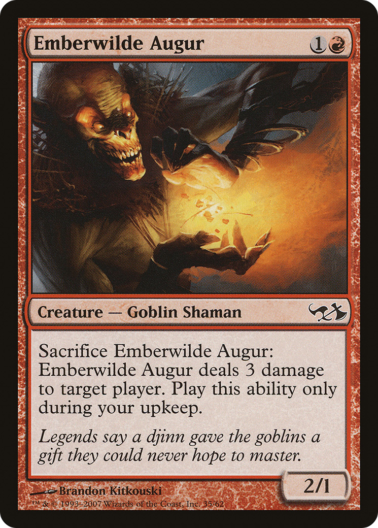 Image of Emberwilde Augur (EVG-035) - Duel Decks: Elves vs. Goblins