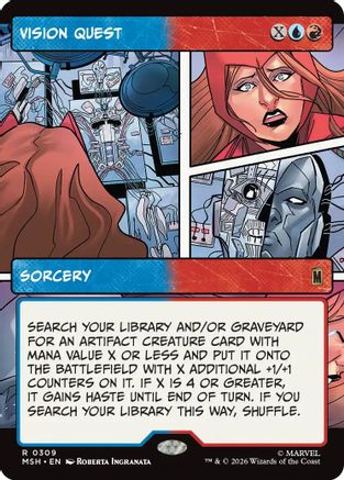 Image of Vision Quest (Borderless) (MSH-309) - Marvel Super Heroes