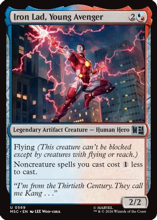 Image of Iron Lad, Young Avenger (MSH-569) - Marvel Super Heroes Foil