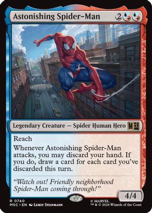 Image of Astonishing Spider-Man (MSH-740) - Marvel Super Heroes