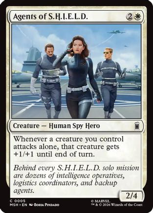Image of Agents of S.H.I.E.L.D. (MSH-005) - Marvel Super Heroes Foil