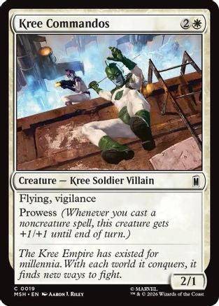 Image of Kree Commandos (MSH-019) - Marvel Super Heroes Foil