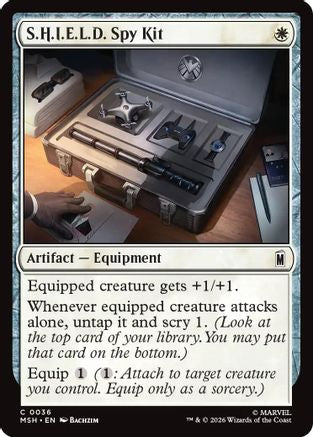Image of S.H.I.E.L.D. Spy Kit (MSH-036) - Marvel Super Heroes