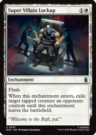 Image of Super Villain Lockup (MSH-037) - Marvel Super Heroes