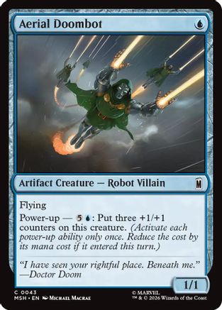 Image of Aerial Doombot (MSH-043) - Marvel Super Heroes