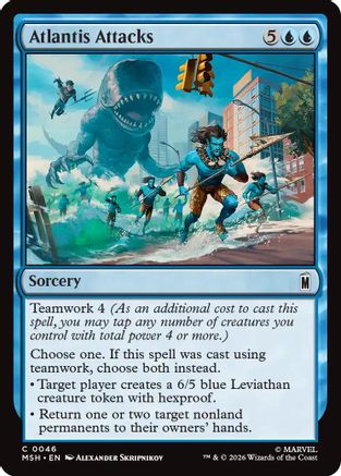 Image of Atlantis Attacks (MSH-046) - Marvel Super Heroes