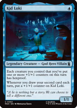 Image of Kid Loki (MSH-063) - Marvel Super Heroes Foil