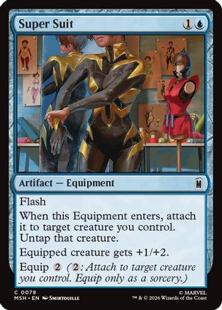 Image of Super Suit (MSH-078) - Marvel Super Heroes