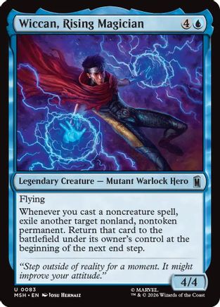 Image of Wiccan, Rising Magician (MSH-083) - Marvel Super Heroes