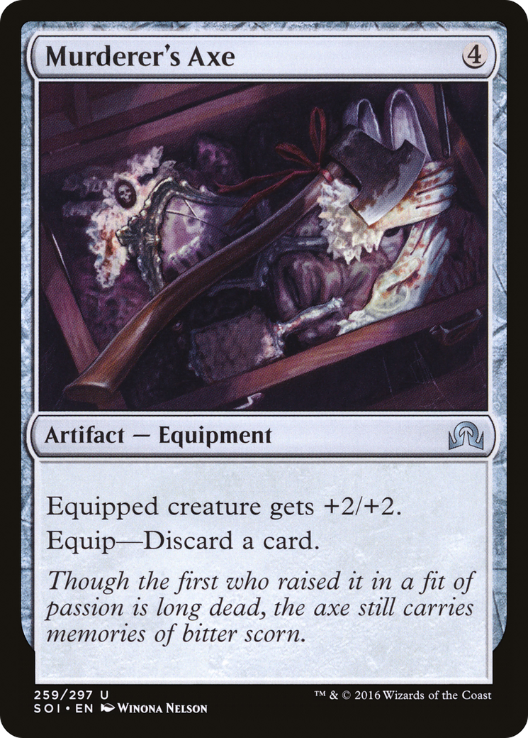 Image of Murderer's Axe (SOI-259) - Shadows over Innistrad Foil
