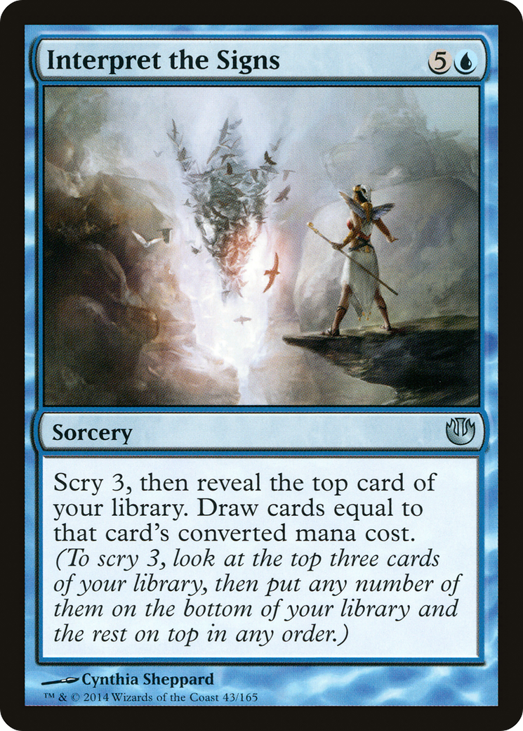 Image of Interpret the Signs (JOU-043) - Journey into Nyx Foil