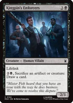 Image of Kingpin's Enforcers (MSH-102) - Marvel Super Heroes