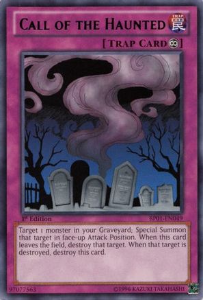 Image of Call of the Haunted (Starfoil) (BP01-EN049) - Battle Pack: Epic Dawn 1st Edition