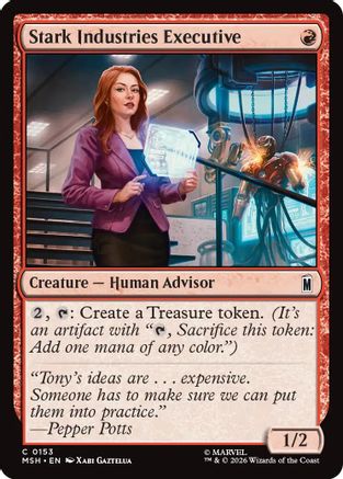 Image of Stark Industries Executive (MSH-153) - Marvel Super Heroes