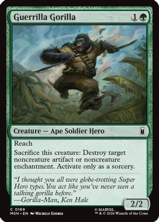 Image of Guerrilla Gorilla (MSH-169) - Marvel Super Heroes