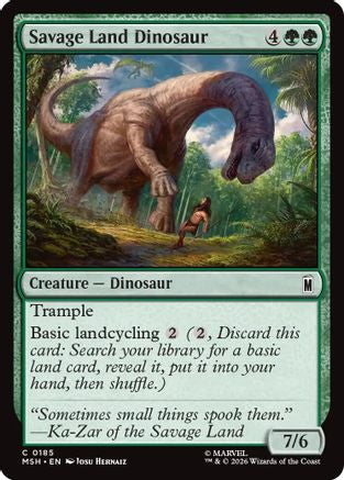 Image of Savage Land Dinosaur (MSH-185) - Marvel Super Heroes