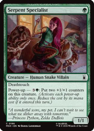 Image of Serpent Specialist (MSH-186) - Marvel Super Heroes