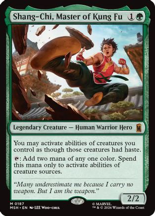 Image of Shang-Chi, Master of Kung Fu (MSH-187) - Marvel Super Heroes