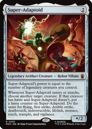 Image of Super-Adaptoid (MSH-250) - Marvel Super Heroes Foil