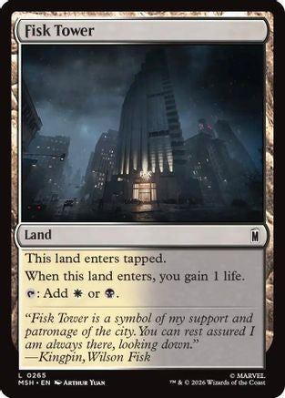 Image of Fisk Tower (MSH-265) - Marvel Super Heroes