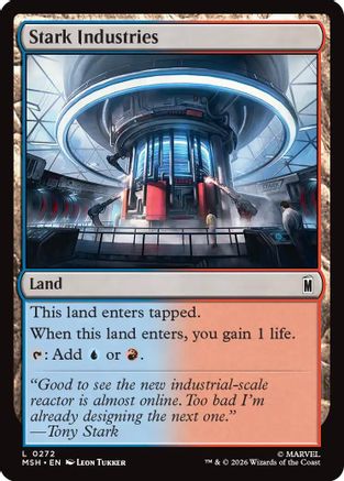 Image of Stark Industries (MSH-272) - Marvel Super Heroes Foil