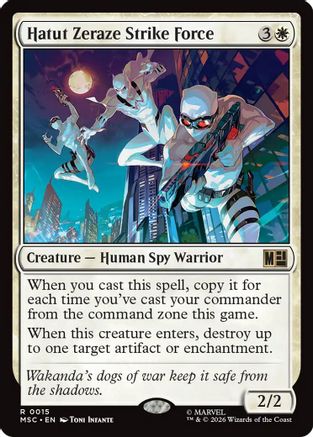 Image of Hatut Zeraze Strike Force (MSC-015) - Commander: Marvel Super Heroes