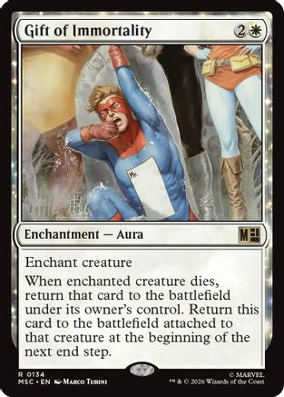 Image of Gift of Immortality (MSC-134) - Commander: Marvel Super Heroes