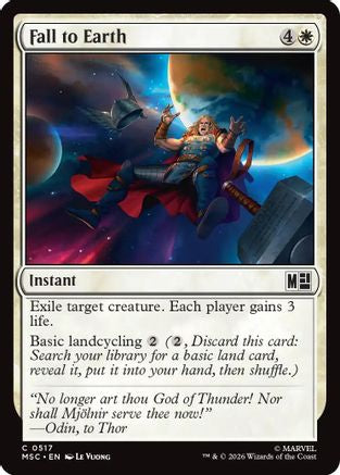 Image of Fall to Earth (MSC-517) - Commander: Marvel Super Heroes