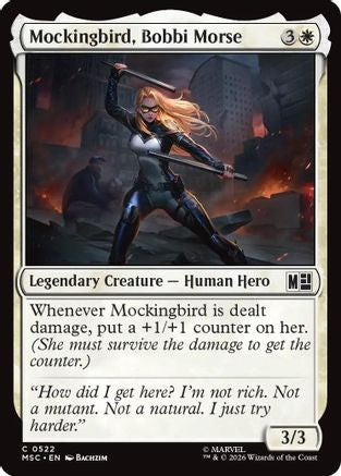 Image of Mockingbird, Bobbi Morse (0522) (MSC-522) - Commander: Marvel Super Heroes