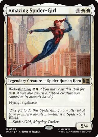Image of Amazing Spider-Girl (MSC-583) - Commander: Marvel Super Heroes Foil