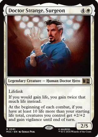 Image of Doctor Strange, Surgeon (MSC-591) - Commander: Marvel Super Heroes