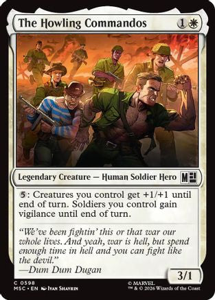 Image of The Howling Commandos (MSC-598) - Commander: Marvel Super Heroes