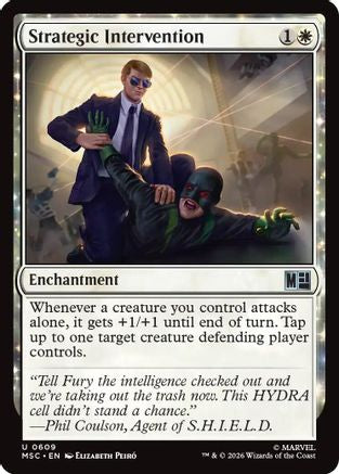 Image of Strategic Intervention (MSC-609) - Commander: Marvel Super Heroes