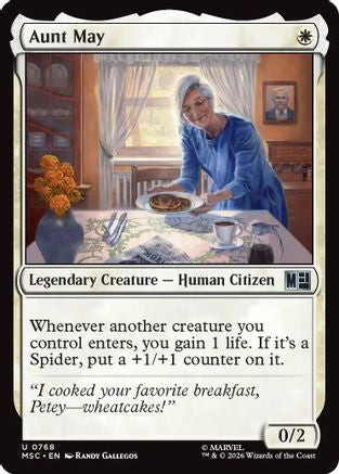Image of Aunt May (MSC-768) - Commander: Marvel Super Heroes