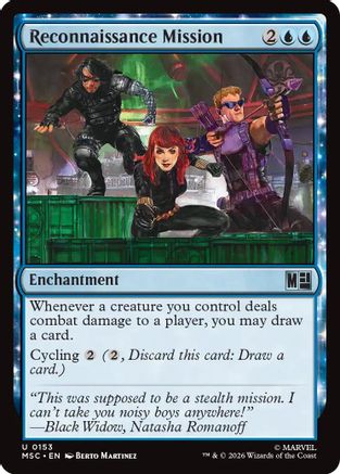 Image of Reconnaissance Mission (MSC-153) - Commander: Marvel Super Heroes