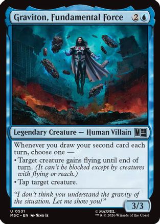 Image of Graviton, Fundamental Force (MSC-531) - Commander: Marvel Super Heroes Foil