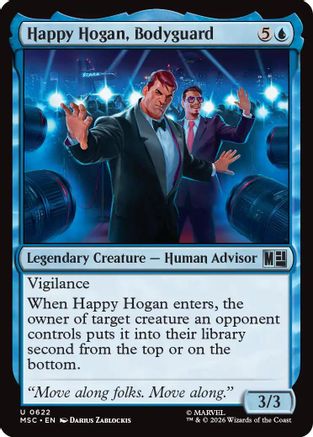 Image of Happy Hogan, Bodyguard (MSC-622) - Commander: Marvel Super Heroes