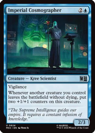 Image of Imperial Cosmographer (MSC-624) - Commander: Marvel Super Heroes