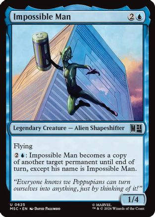 Image of Impossible Man (MSC-625) - Commander: Marvel Super Heroes Foil