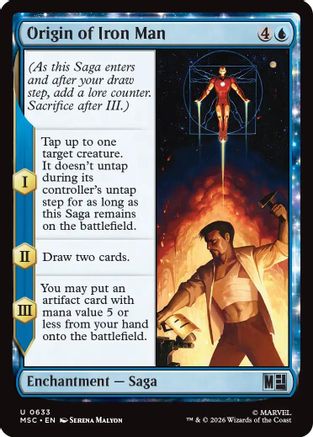Image of Origin of Iron Man (MSC-633) - Commander: Marvel Super Heroes