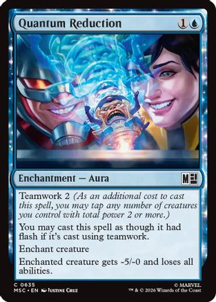 Image of Quantum Reduction (MSC-635) - Commander: Marvel Super Heroes