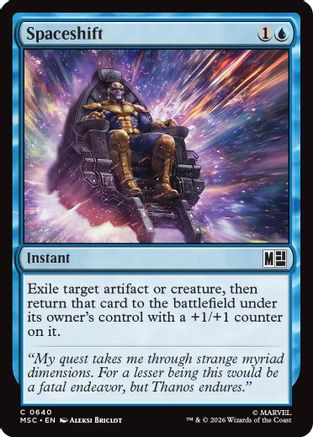 Image of Spaceshift (MSC-640) - Commander: Marvel Super Heroes