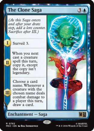 Image of The Clone Saga (MSC-782) - Commander: Marvel Super Heroes Foil