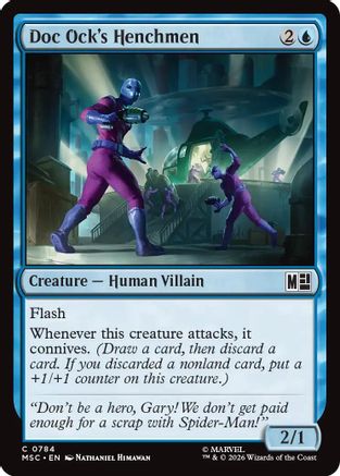 Image of Doc Ock's Henchmen (MSC-784) - Commander: Marvel Super Heroes