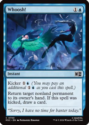 Image of Whoosh! (MSC-790) - Commander: Marvel Super Heroes