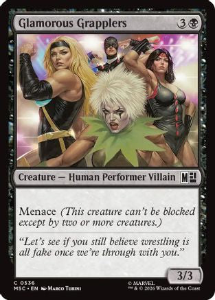 Image of Glamorous Grapplers (MSC-536) - Commander: Marvel Super Heroes