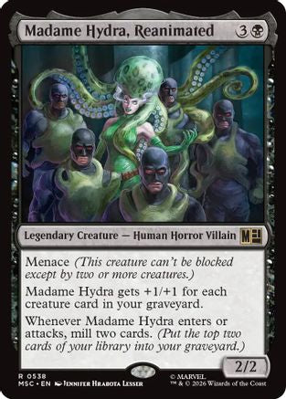 Image of Madame Hydra, Reanimated (MSC-538) - Commander: Marvel Super Heroes Foil