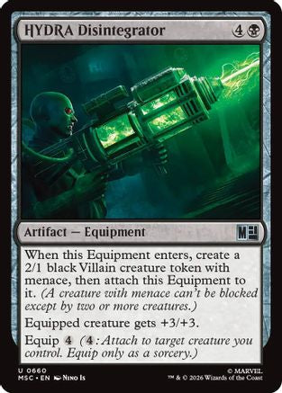 Image of HYDRA Disintegrator (MSC-660) - Commander: Marvel Super Heroes