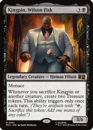 Image of Kingpin, Wilson Fisk (MSC-661) - Commander: Marvel Super Heroes